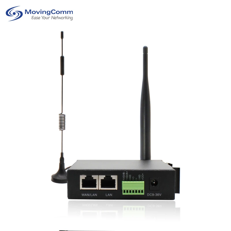 4G الصناعية الصف واي فاي نقاط الوصول واي فاي بطاقة Sim راوتر 300Mbps دعم 232 و 485 منافذ تسلسلية