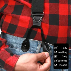 12のベスト販売ボタンサスペンダー-4