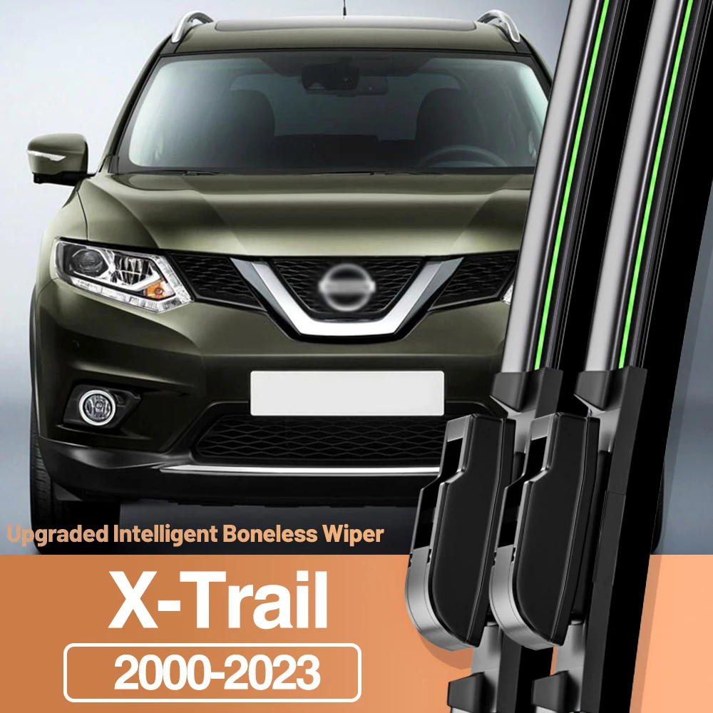2x Für Nissan X-Trail XTrail X Trail T30 T31 T32 T33 2000-2023 Frontscheibe Wischer klingen Windschutzscheibe Zubehör 2013 2021