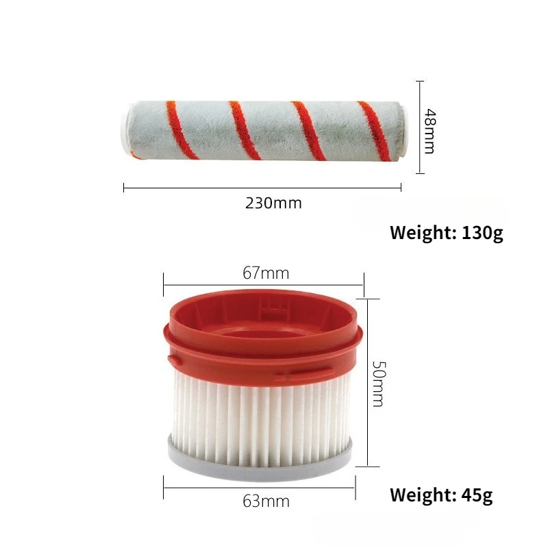 Compatible for Xiaomi Dreame V9 V10 V11 V8 V9B V9P XR Accessories Main Brush HEPA Filter Wireless Handheld Parts view 2