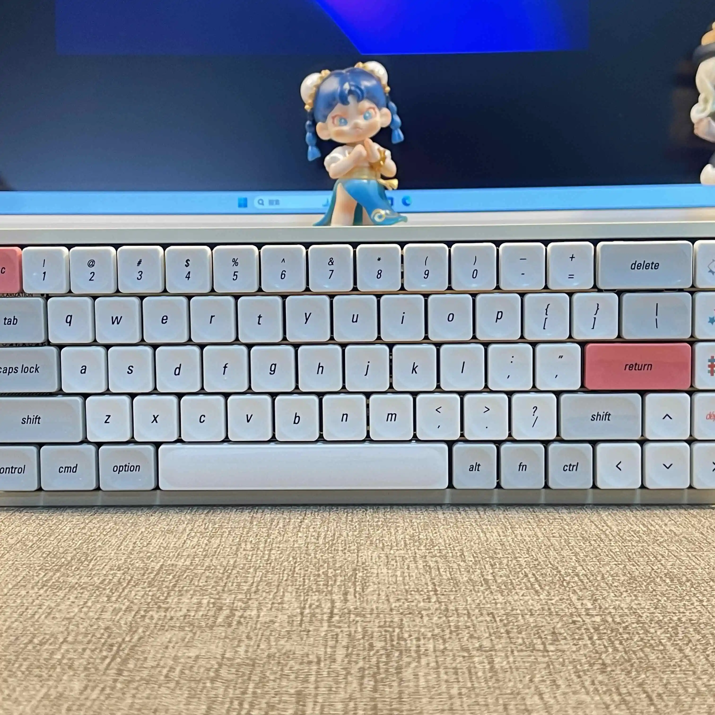 LCK Low Profile Visual-themed Keycaps Customized PBT Five-sided Sublimation Retro Style for Office Computer Keyboard Keycaps - Image 3