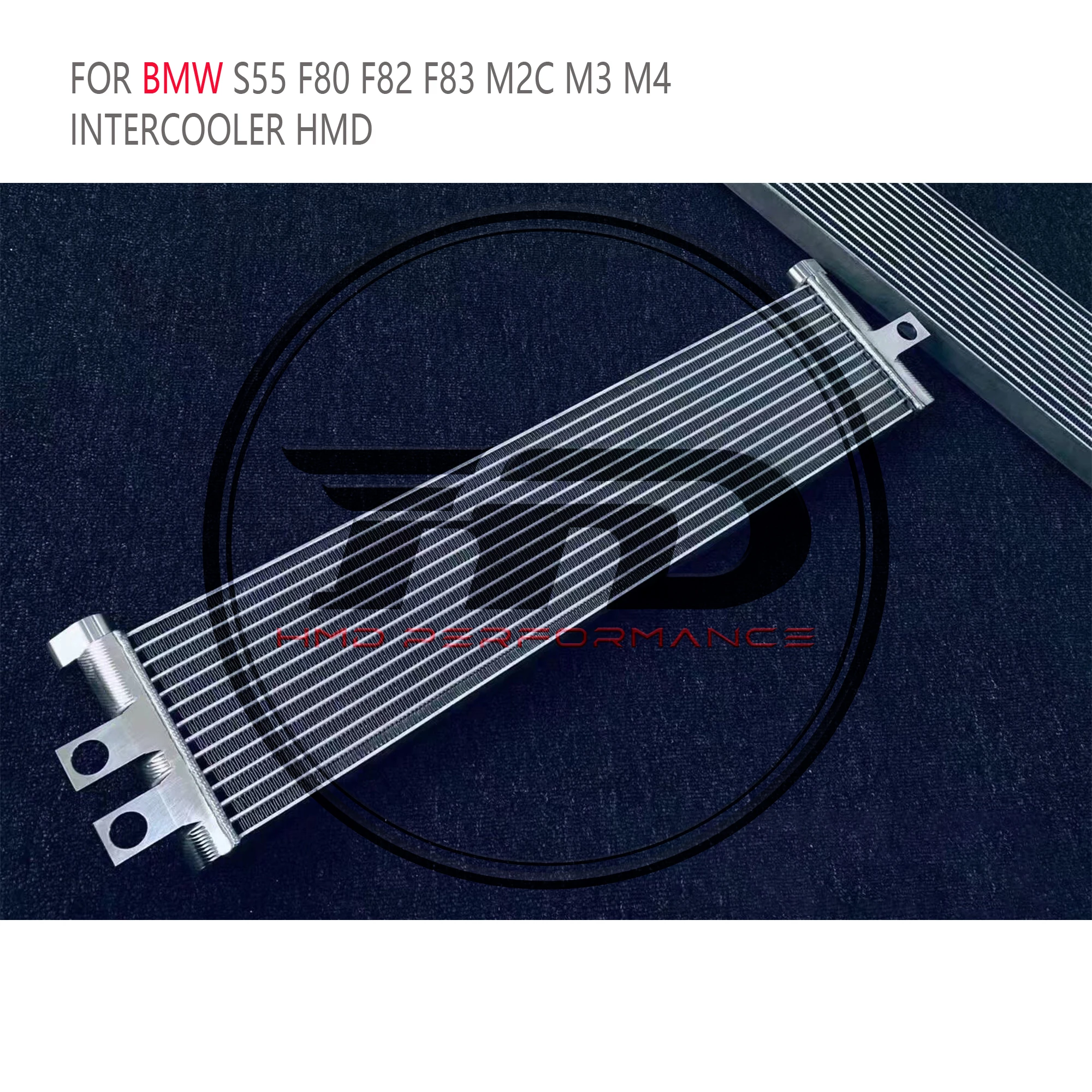 

﻿HMD Exhaust System High Flow Performance Intercooler For BMW S55 F80 F82 F83 M2C M3 M4 Engine Oil Cooling