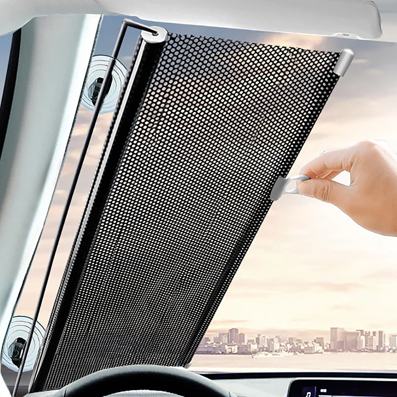 Car Windshield Sunshade Screen Cover Sunshade Protector Universal Cars Accessories Front Rear Side Windshield Solar Protection