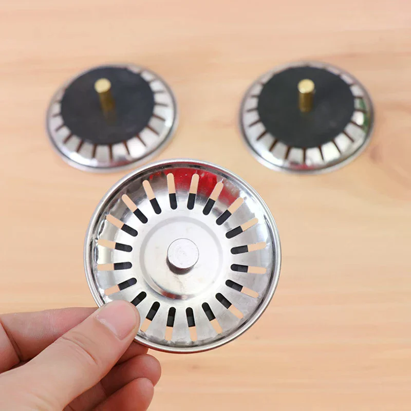 2pcs Filter Filtre Sink Strainer Filter Floor Drain Kitchen Tools Kitchen Sink Strainer Stopper Waste Plug Sink