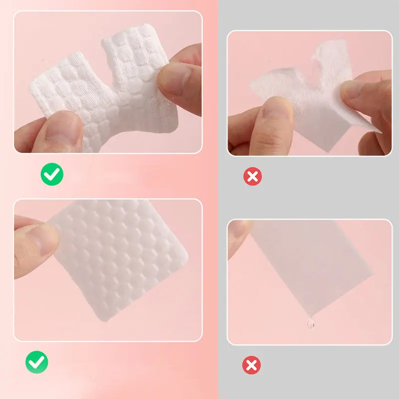 300/500 szt. Profesjonalne waciki do paznokci, żel UV, tipsy, zmywacz do lakieru, papierowe podkładki do czyszczenia, narzędzia do manicure