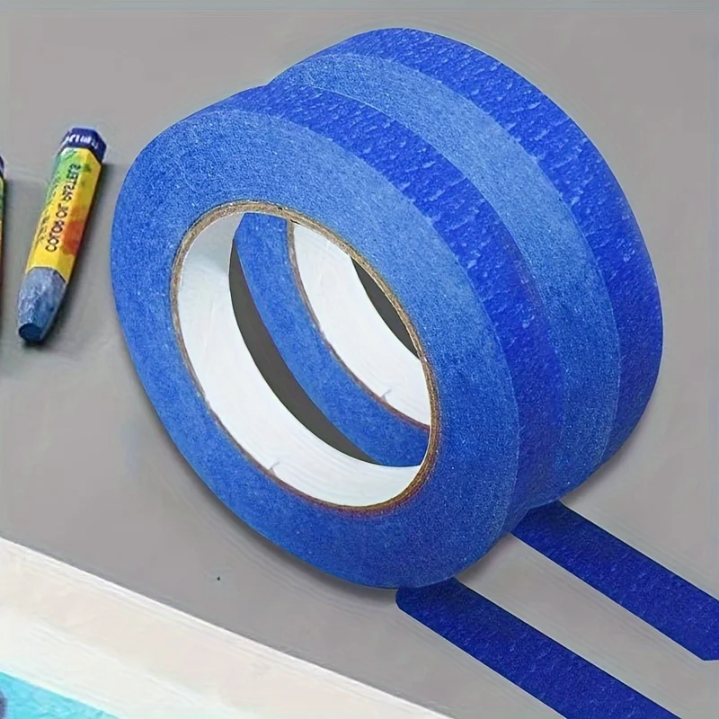 1 Roll Paint Tape Multi-Surface Masking Easy Removal Paint Tape Security Wall Painting Crafts Art Construction Home