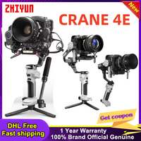 ZHIYUN CINEPEER CRANE 4E Camera Gimbal Stabilizer 3-Axis Handheld for DSLR Mirrorless Cameras for Sony Canon Nikon Panasonic