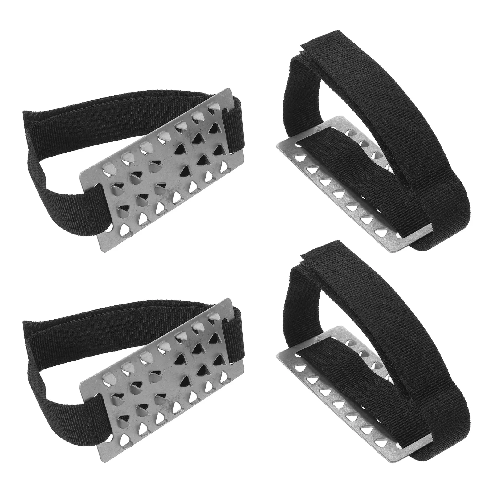 2 stücke Eis Traktion Stollen 26-Zahn Edelstahl Boot Spikes Für Wandern Klettern Laufen Winter Gehen Schnee Sport eis