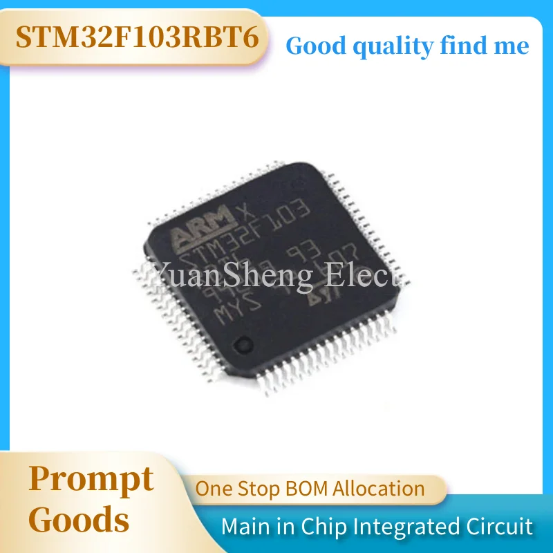 1PCS/LOT STM32F103RBT6TR STM32F10 STM32F103 STM32F103R STM32F103RB STM32 LQFP64 STM STM32F New and Original Ic Chip In Stock IC