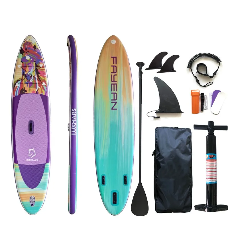 

Inflatable350*84*15cm Ultra-Light SUP for All Skill Levels Everything Included with Stand Up Paddle Board, Pump, ISUP Travel