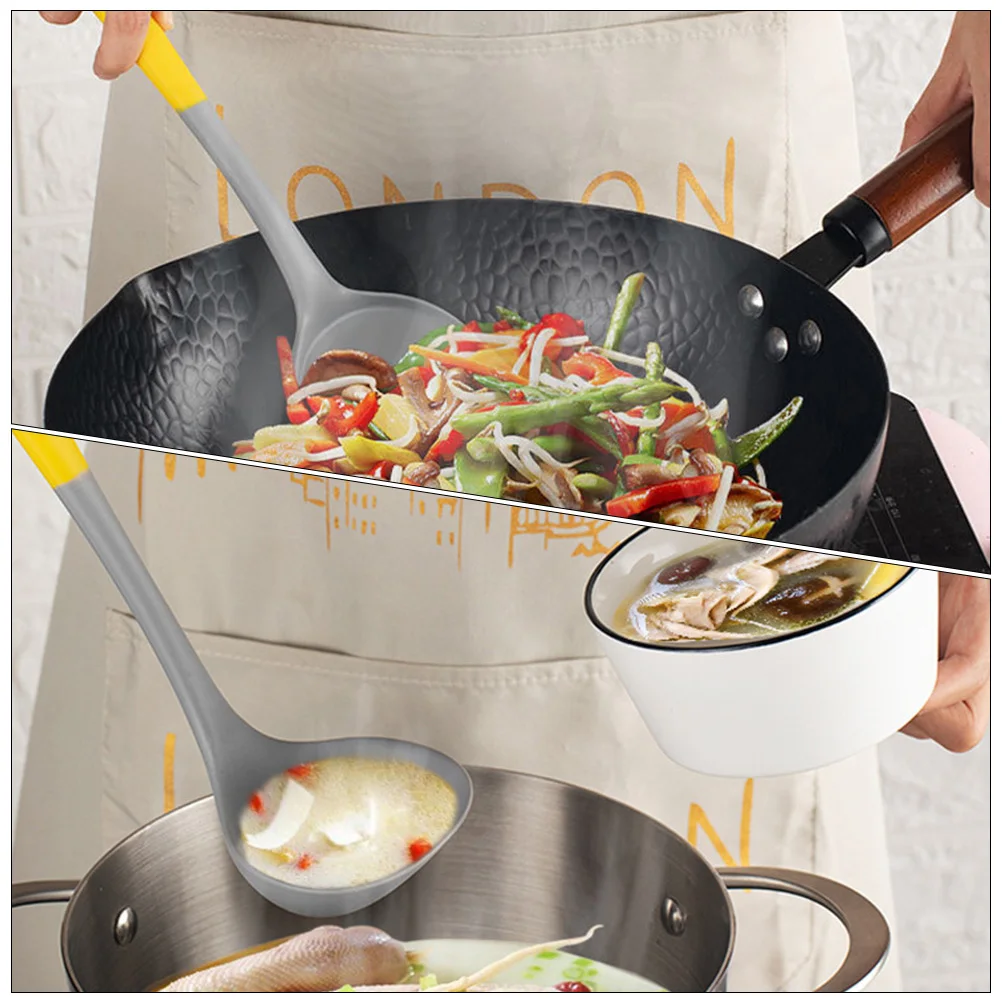 

1 Silicone Cooking Utensil Set Heat Resistant Non-Stick Kitchen Gadgets Cookware For Home Restaurant Camping Includes