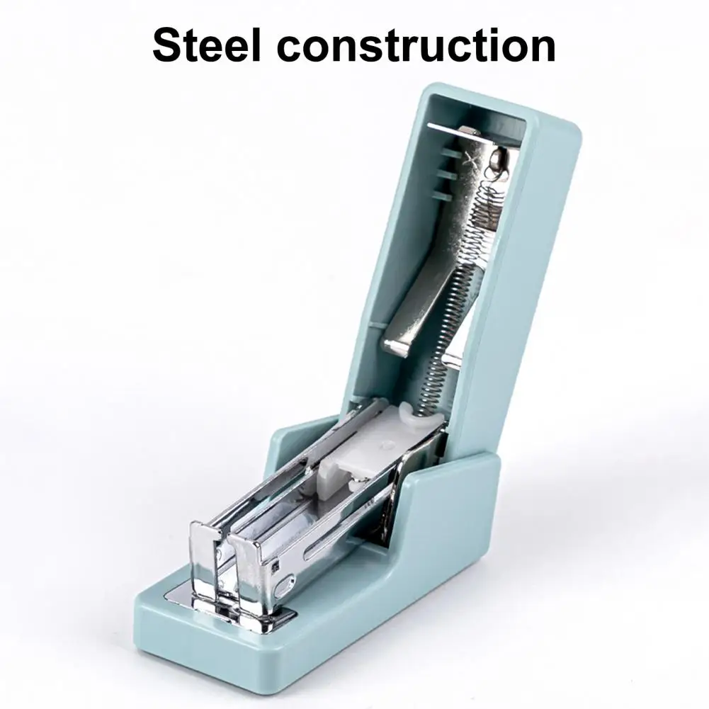 Practical Stapler Machine Handheld Portable Binding Machine Paper Plier Stapler  High-strength Stapler Study Accessories