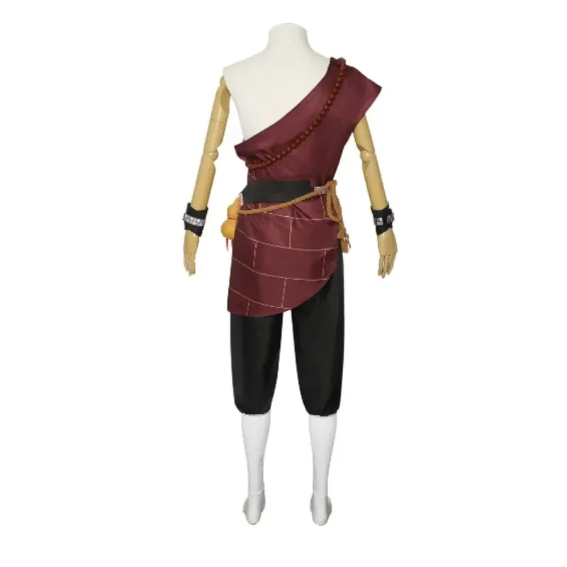 

COSda@Black Bear Spirit Cosplay Costumes, Black Myth, Wukong Game, Halloween Convocation Stage, Golden Calabash Brick-Red Costum