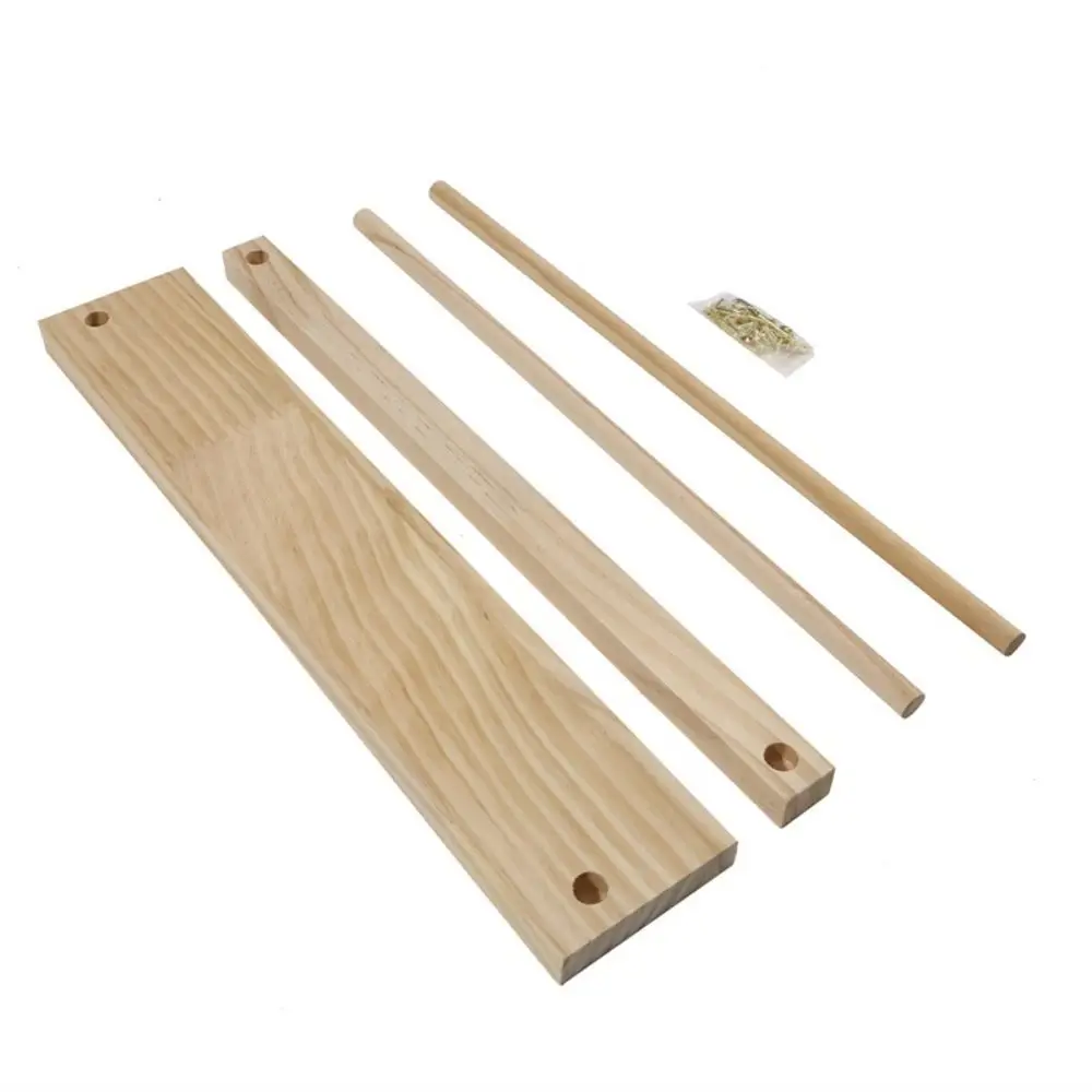 

Simple Portable Wood Necklace Stand Exquisite 12 /18 Hook Necklace Hanging Rack Bracelets Display Jewelry Jewelry Holder Home