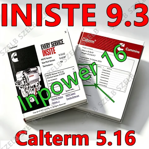 Newest Cummins Insite 9.3 Pro No Expired ( with Fleet Counts, Zap-It, OEM Zap-It ) + Callterm 5.16 Engineering + INPOWER V16.0