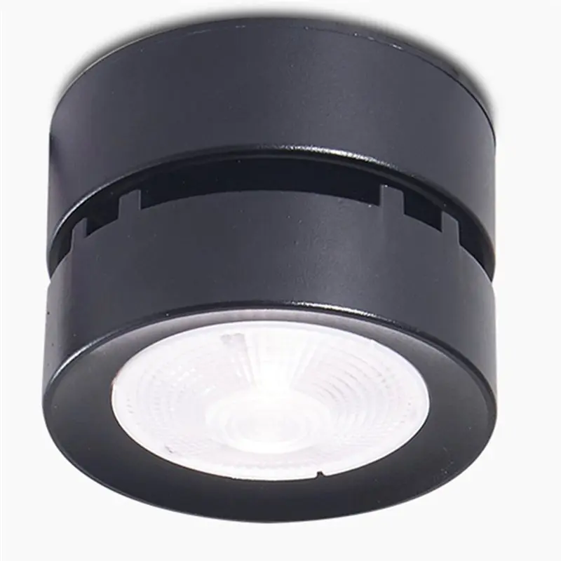 ABXD LED النازل ضوء السقف القابل للطي 7 واط الألومنيوم الأضواء مصباح التوقف لتركيب الأعمال المنزلية #2