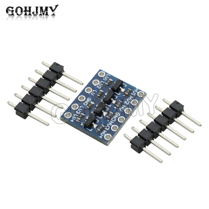 5PCS 4 Channel IIC I2C Logic Level Converter Bi-Directional Module 5V to 3.3V