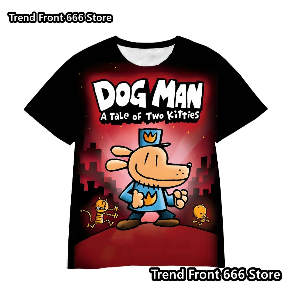 Neue 2025 Kommt Hund Mann 3d Gedruckt Jungen Mädchen T-shirt Kinder Animierte Joint T-shirt Kinder