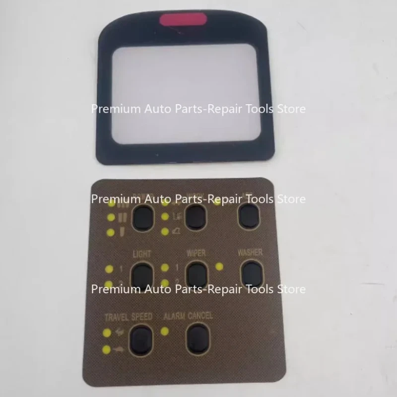 

Excavator Cab Display Button Accessories Meter Sticker Excavator Accessories For CATERPILLAR CAT E312 320 330V1V2BCD