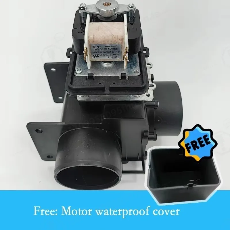 MDB‑O‑3RA 3 Inch 90° L‑Shape Industrial Washer Drain Valve 220V 50‑60Hz Commercial Laundry Equipment Spare Component