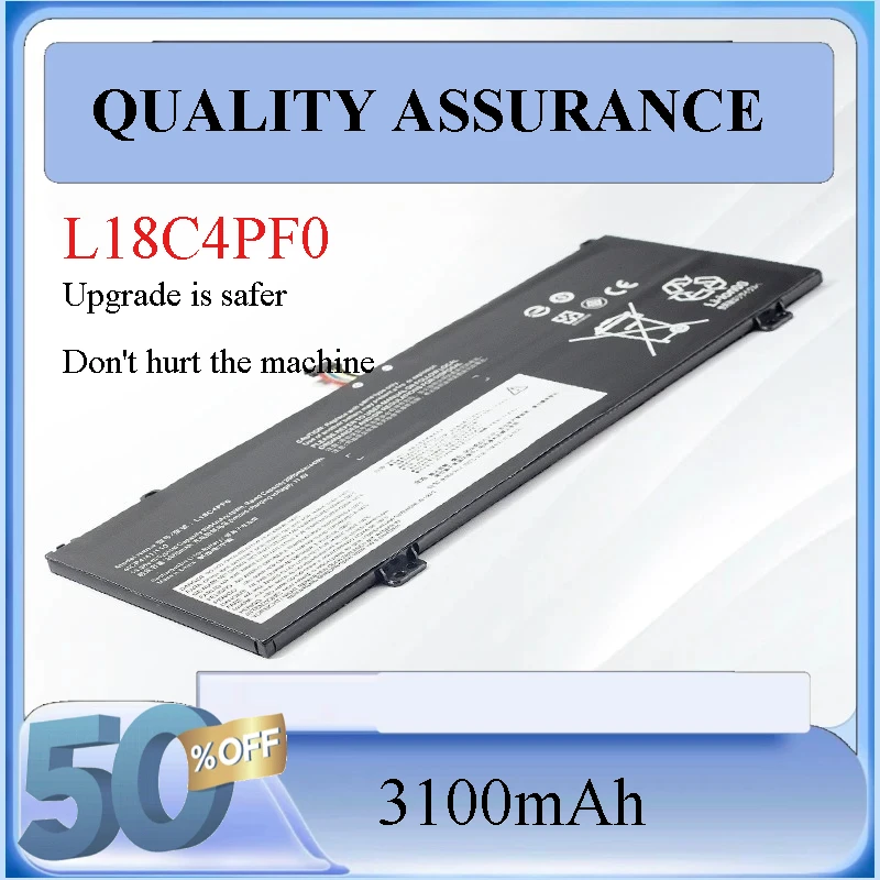 L18C4PF0 L18M4PF0 L18D4PF0 Battery For Lenovo ThinkBook 13s 14s 13s-IWL 13s-20R90071GE 14s-IWL 14s-20rm0009us
