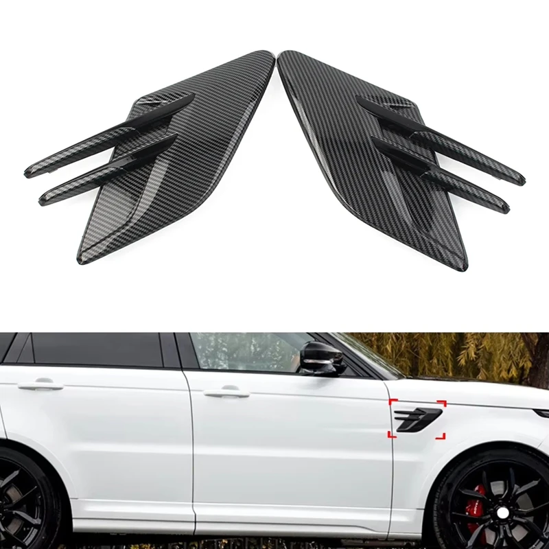 Car Front Fender Side Vent For Land Rover Range Rover Sport L494 Facelift Models 2018-2022 LR128562, LR128561-N26R