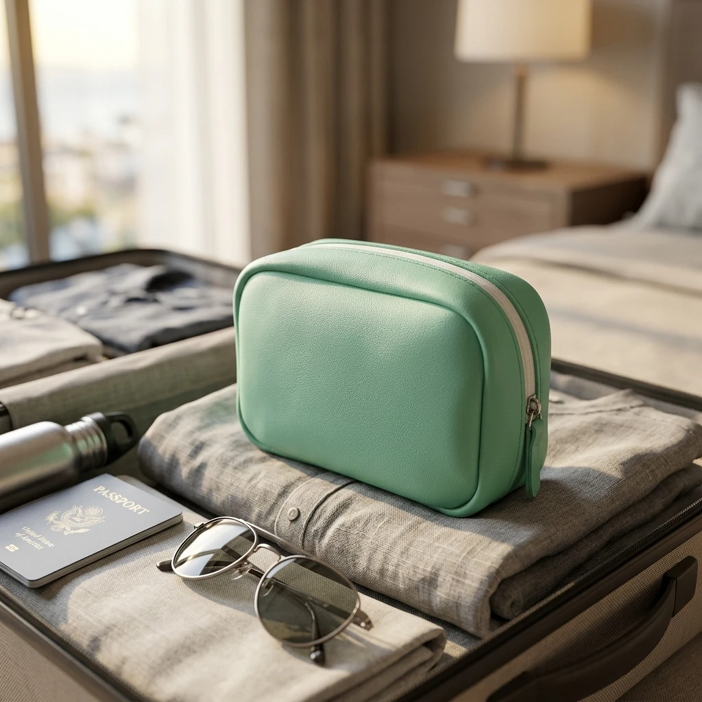 Waterproof Pill-Organizer Bag Double Layer 14 Pouches Storage Bag for Travel Commute Outdoor Pill Storage