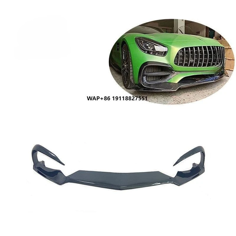 

Легкий карбоновый сплиттер переднего бампера R Style для GT GTS GTC C190 2015-2020
