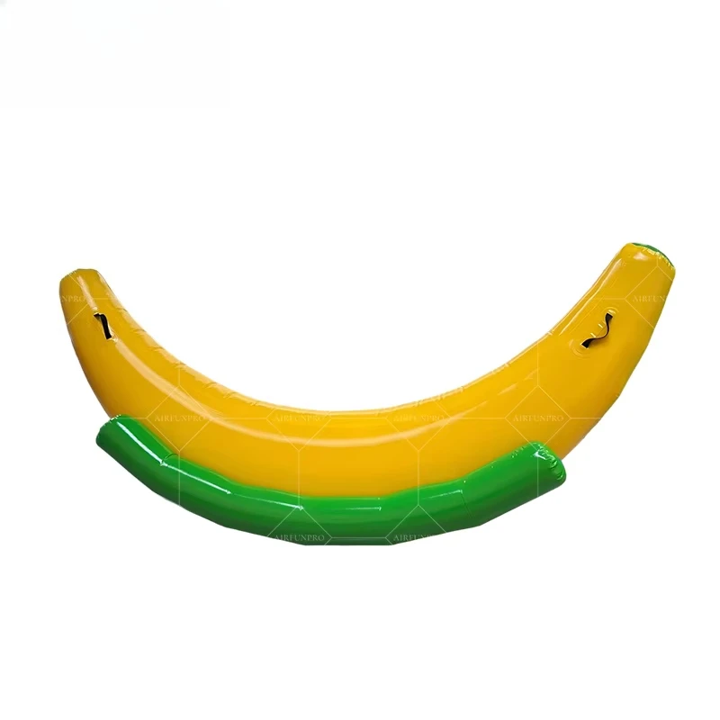 Commercial Water Sports and Recreation Facilities with PVC Inflatable Banana Boat Tubes Customized Options