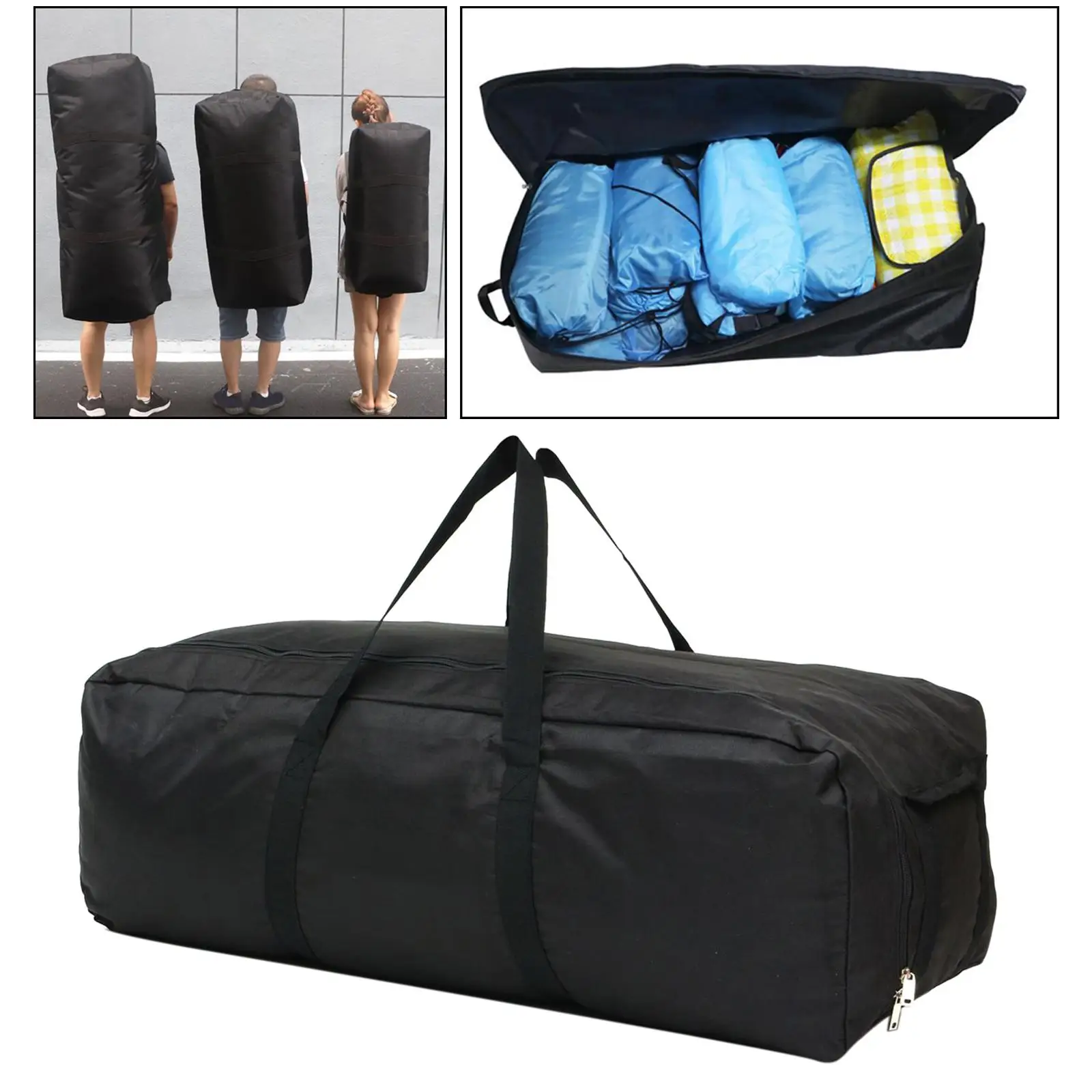 55L 100L 150L Gym Bag Outdoor Large Capacity Duffle Travel Gym Weekend Overnight Bag Waterproof Sport Bags