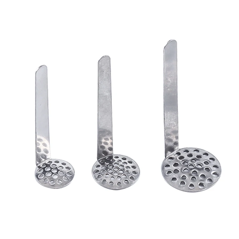 

30pcs/lot Stainless Steel Concave Pipe Screens by Up in Smoke Pipe Screens For Smoking Tobacco Pipe Hookah 12mm 15mm and 18mm