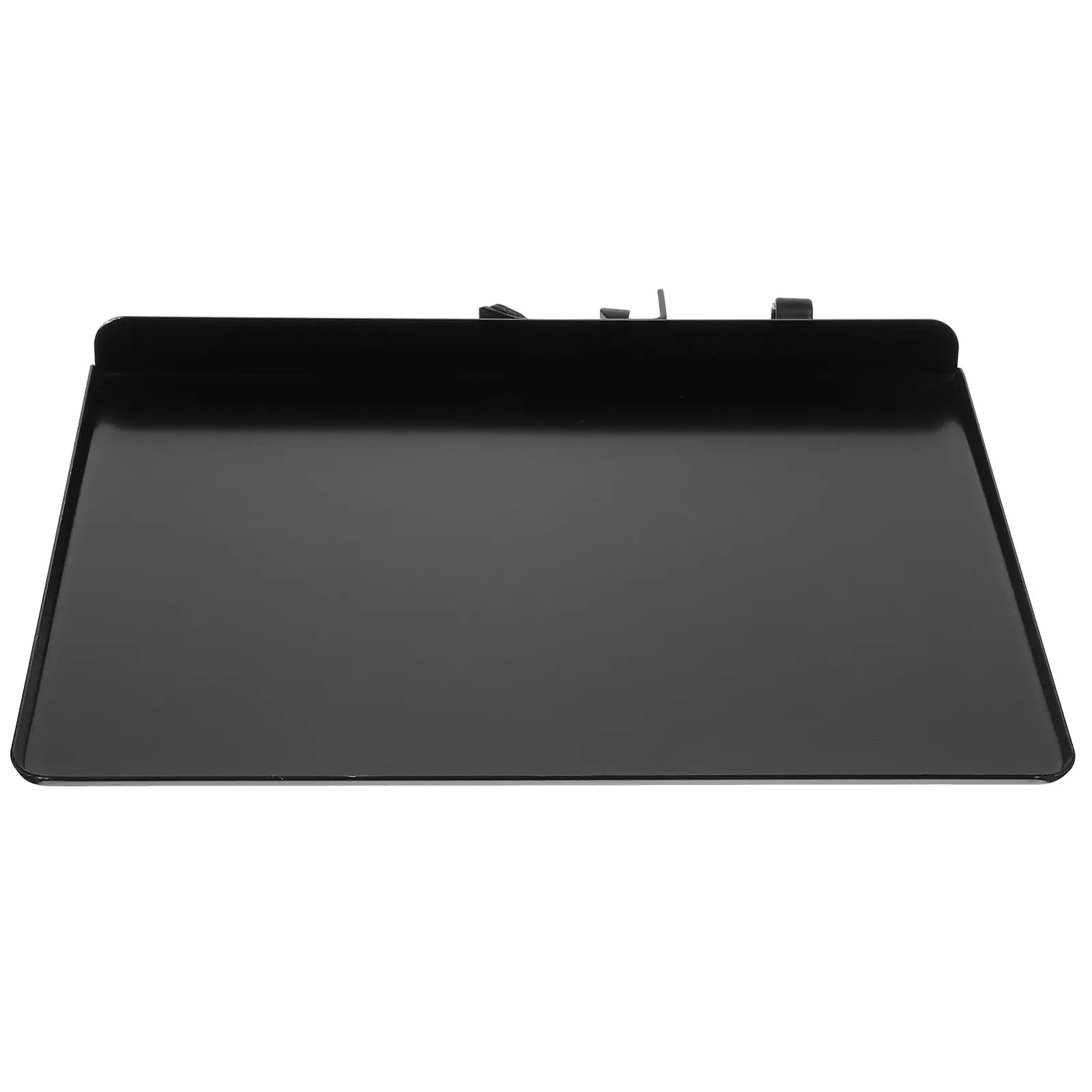 

Microphone Stand Accessories Black Metal Sound Card Tray Durable Clamp Rack for Singing Recording Live Broadcast Shelf