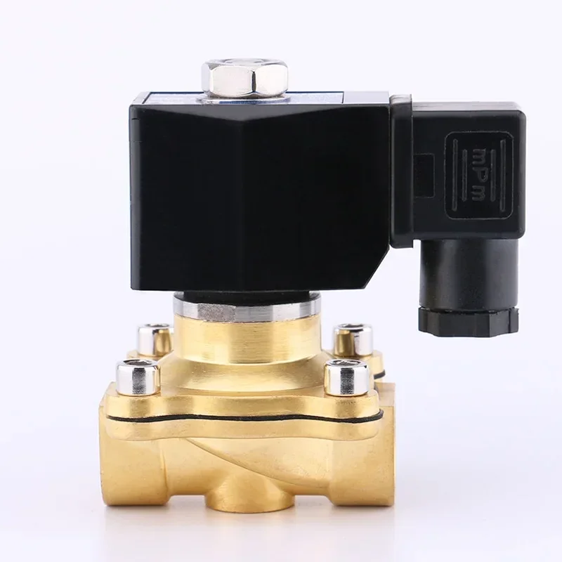 Normally closed solenoid valve water valve, IP65 fully enclosed coil, AC220V DC12V DC24V