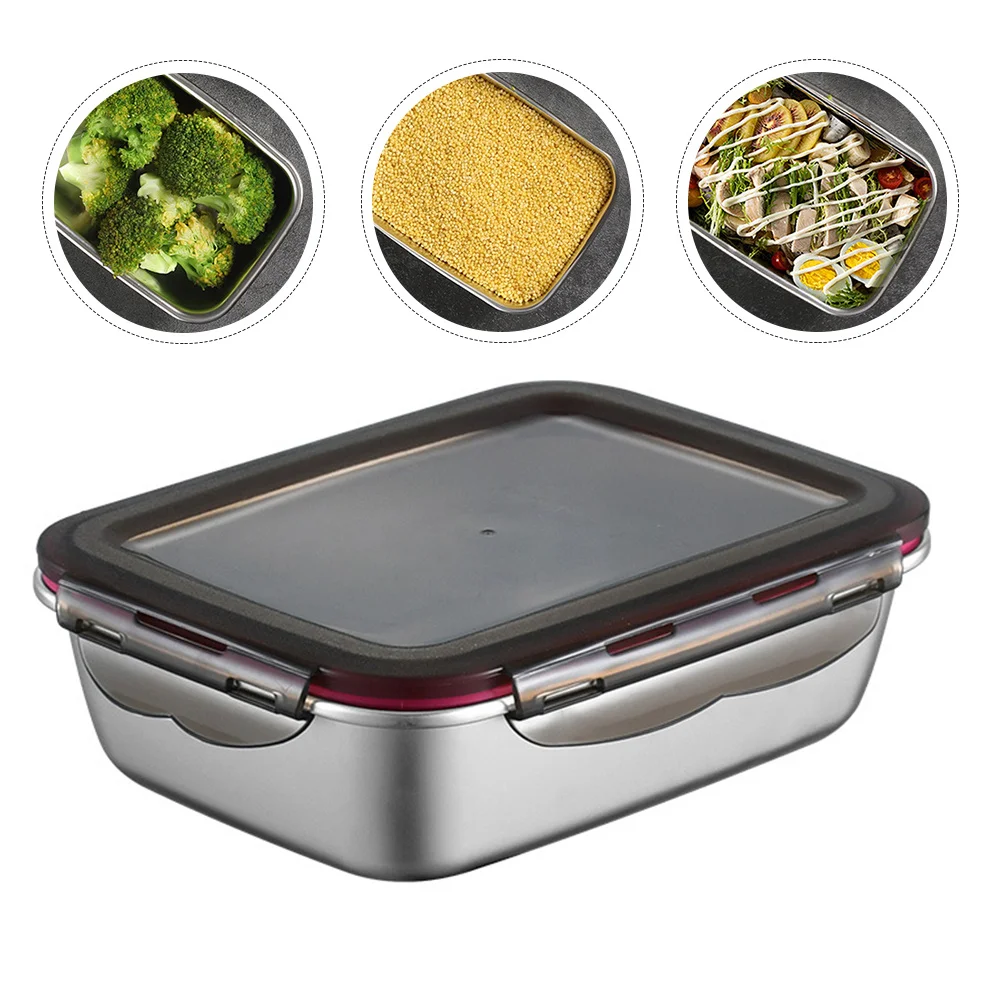 

Household Bento Box Compact Small Size Multi-Function Food Case Portable Convenient Bento Case Food Storage Leak-Proof Cover