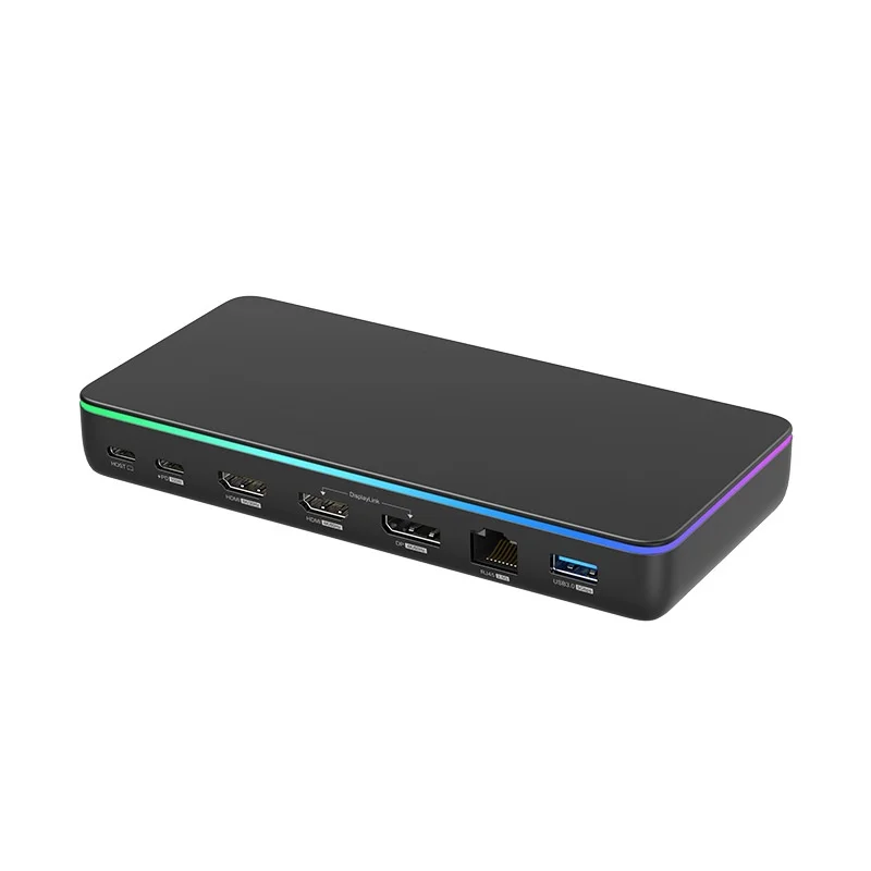 

The Type-C desktop USB-C expansion multi-screen multi-interface converter supports abnormal display Laptop Docking Stations