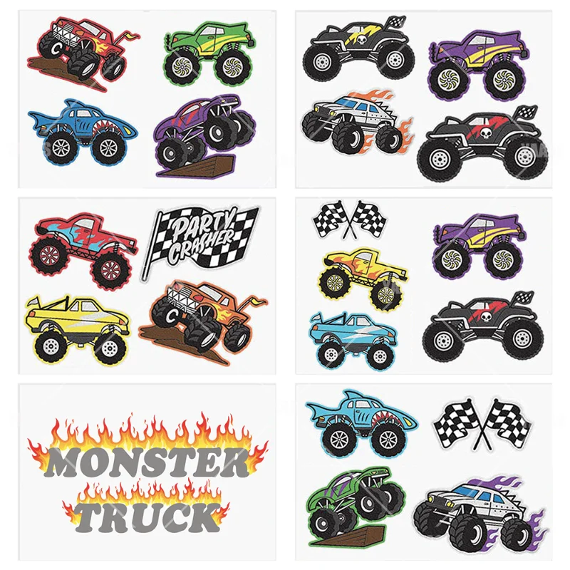 Race Car Temporary Tattoos Car Tattoos Race Cars Stickers Two Fast Race Car Party Favors Racecar Birthday Decoration Supplies