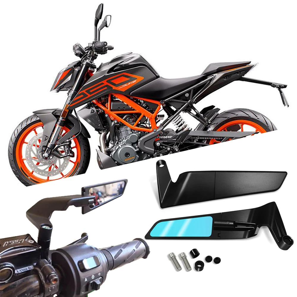 

For 250 Duke 2019-2022 motorcycle accessories rearview mirror wind wing side rear view reversing