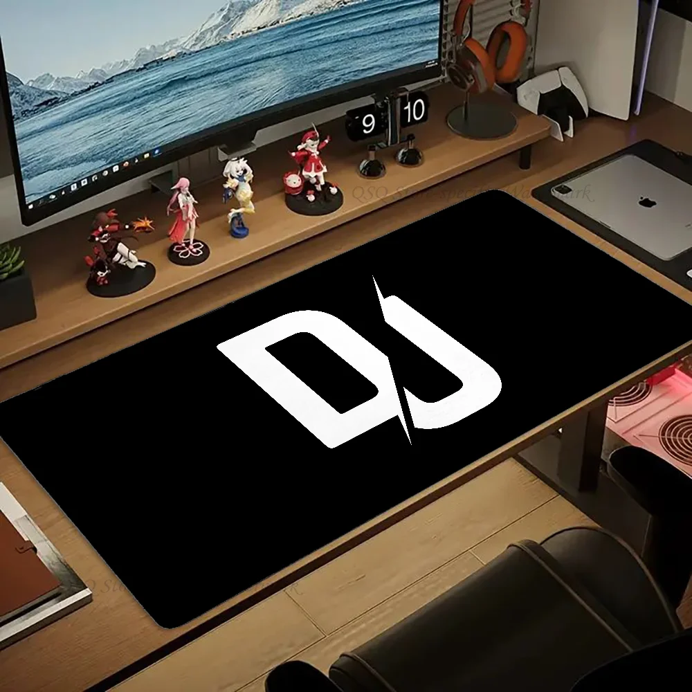 DJ Music Mousepad Large Gaming Mouse Pad LockEdge Thickened Computer Keyboard Table Desk Mat