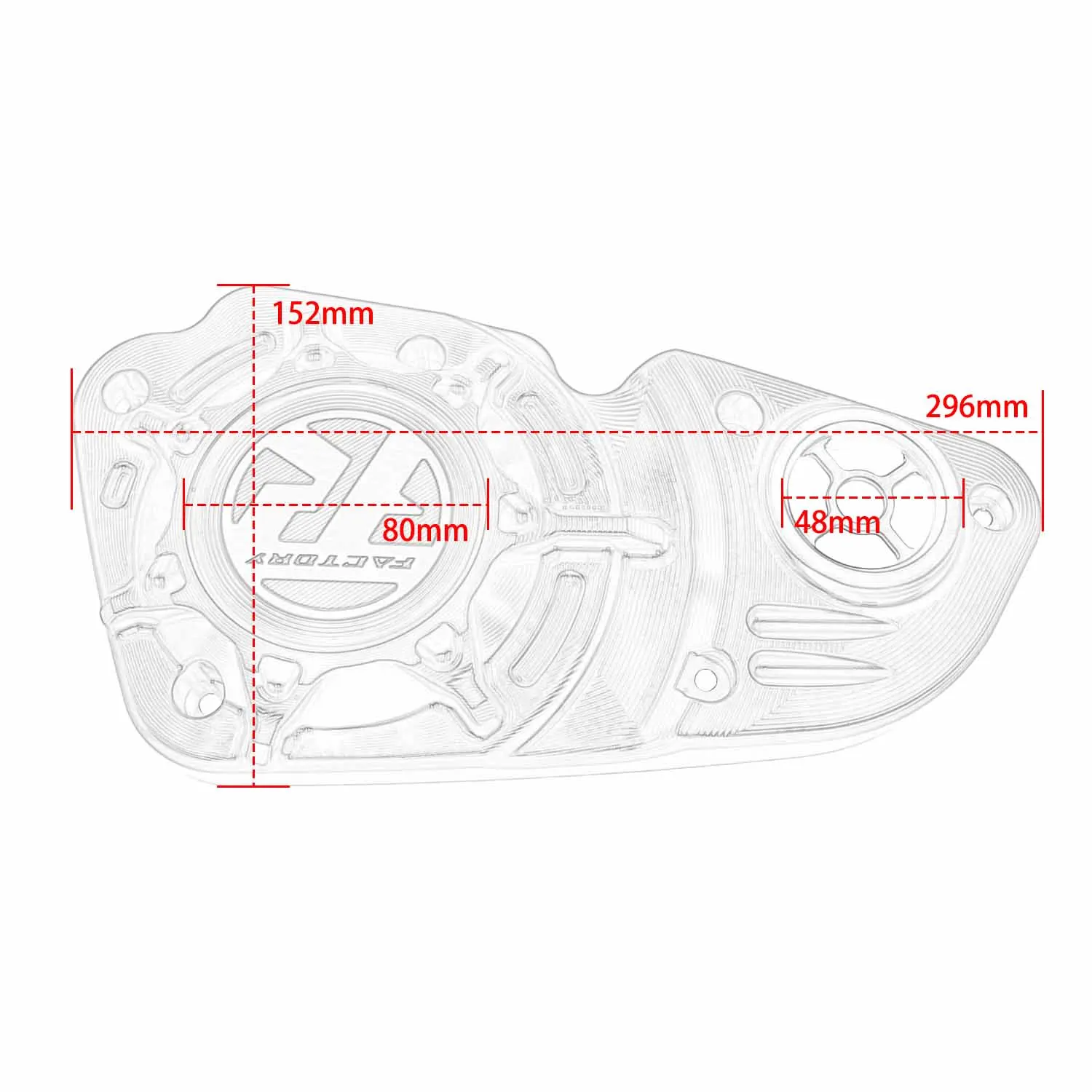 Für Vespa Sprint Primavera 125 150 alle Baujahre Motorrad-Luftfilterabdeckung Luftfilter-Schutzgitter Motorradteile – Detail 1