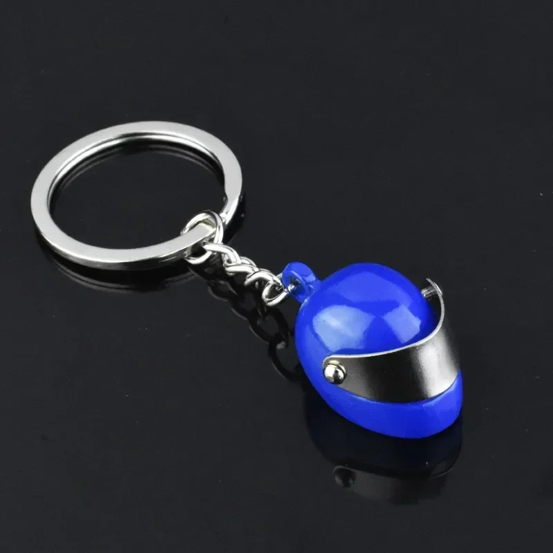 Motorcycle Helmet Keychain Auto Motor Casque Key Chain Ring Trinket For Men Key Chain Holder Chaveiro Llaveros Gift jewelry S152