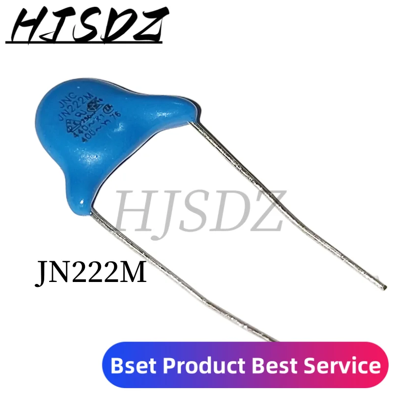 JN222M-Condensador Cerámico De Capacitancia, 400V AC, 2,2 NF, X1Y2, 100% Original, P10MM
