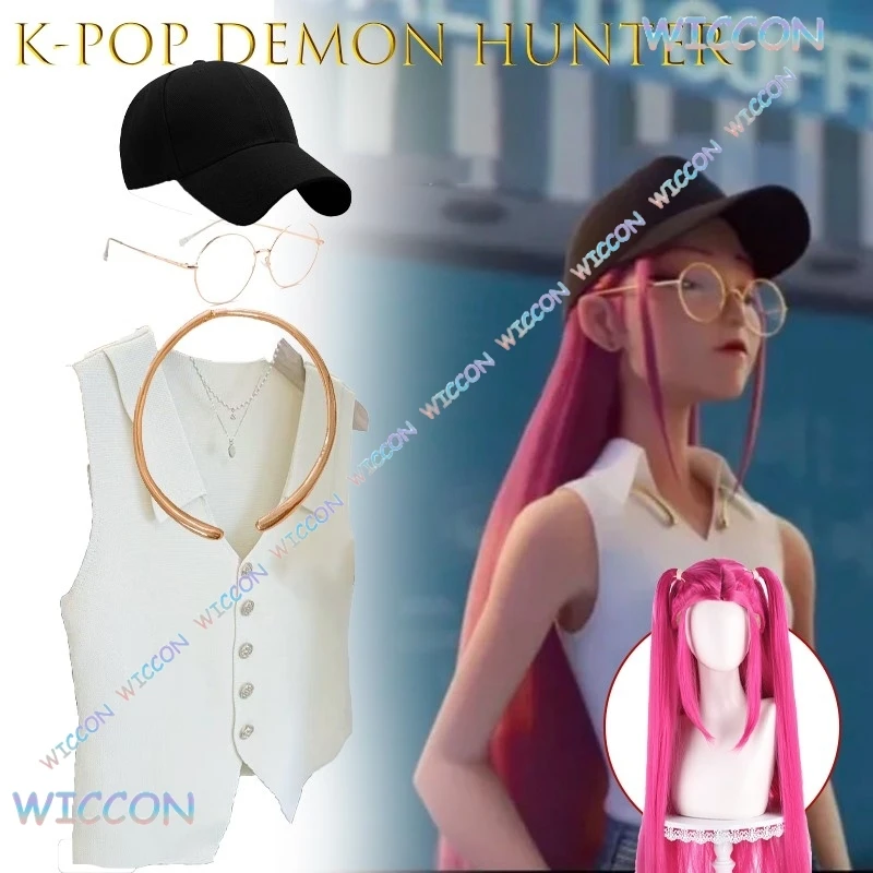 

Mira Косплей Ежедневный повседневный наряд KPop Охотники на демонов Косплей Костюм Хэллоуин Вечеринка Ежедневно Рождество Идол Kawaii Amine