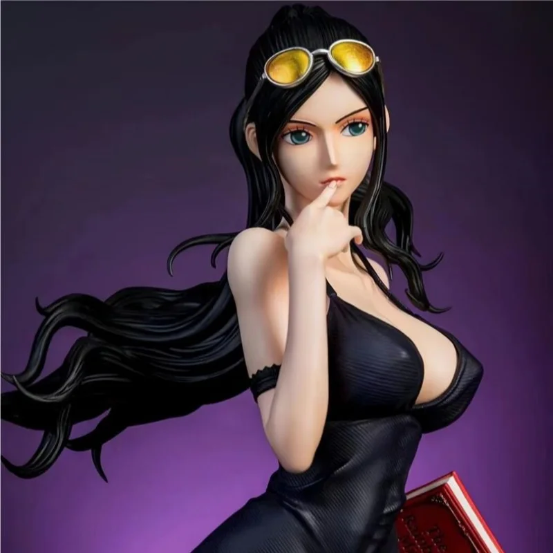 New Bandai 34cm Sexy Beauty One Piece Hf Nico·Robin Standing Position Model Pvc Desktop Ornaments Collectible Toy Boy Gift