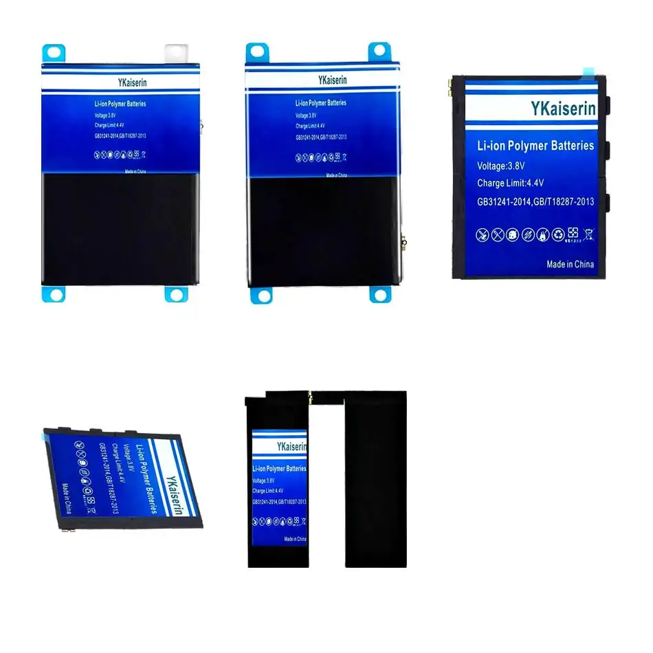 

Tablet Battery For Apple Ipad 1 2 5 6 10 Air 4TH 5TH 3 4 11 Pro 2019 2ND 2020 6400-11000Mah Pro10.9 AIR4 PAD6 PAD5