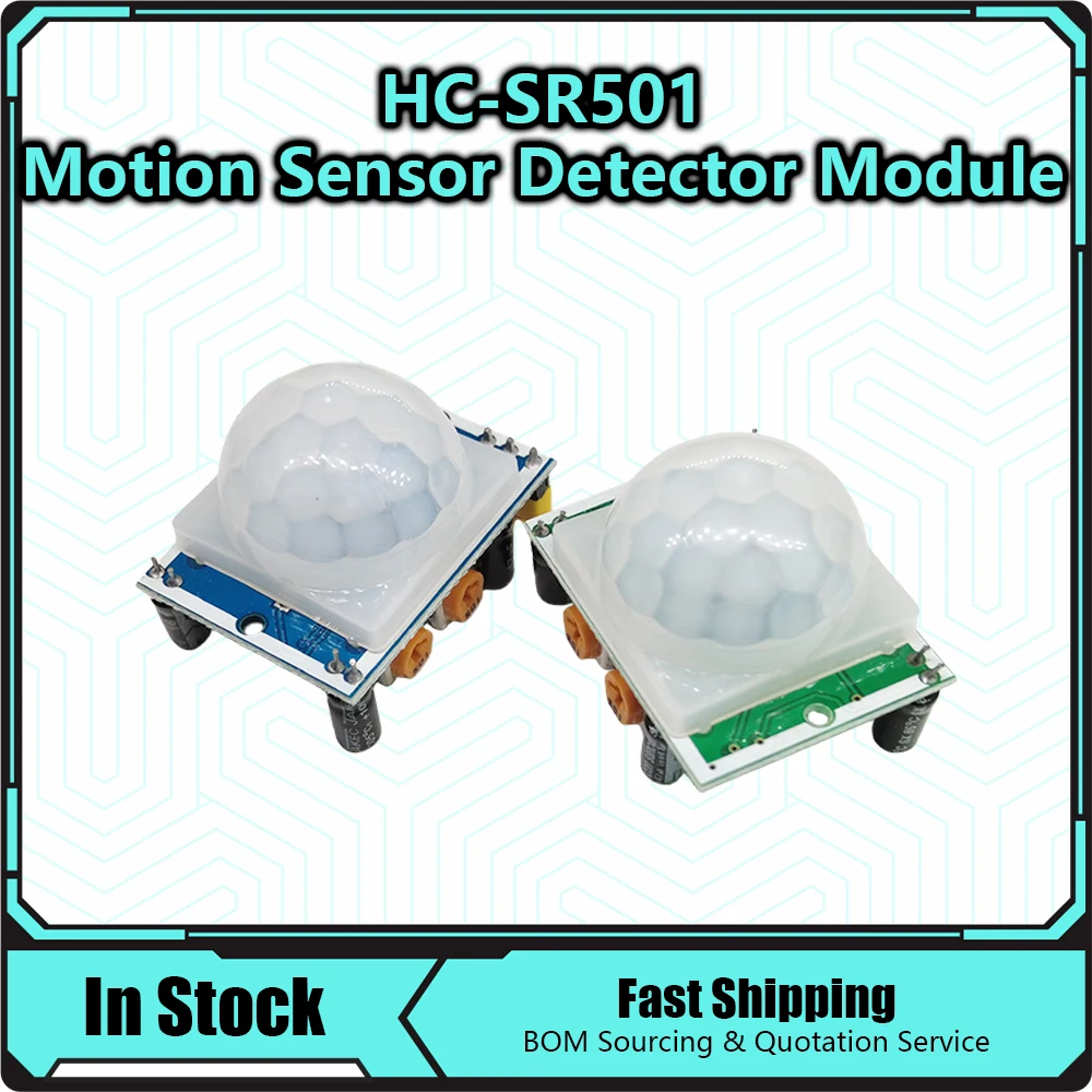 HC-SR501 Adjust IR Pyroelectric Infrared PIR Motion Sensor Detector Module Motion Sensor Detector Module HC SR501