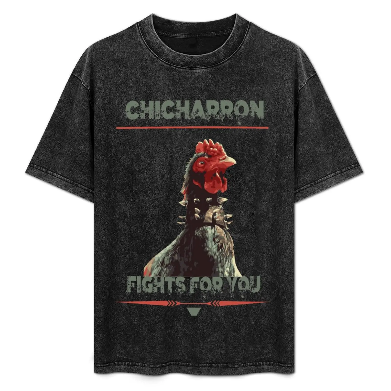 Camiseta Chicharron Fights For You Vol.2, camiseta básica de manga corta para trabajo
