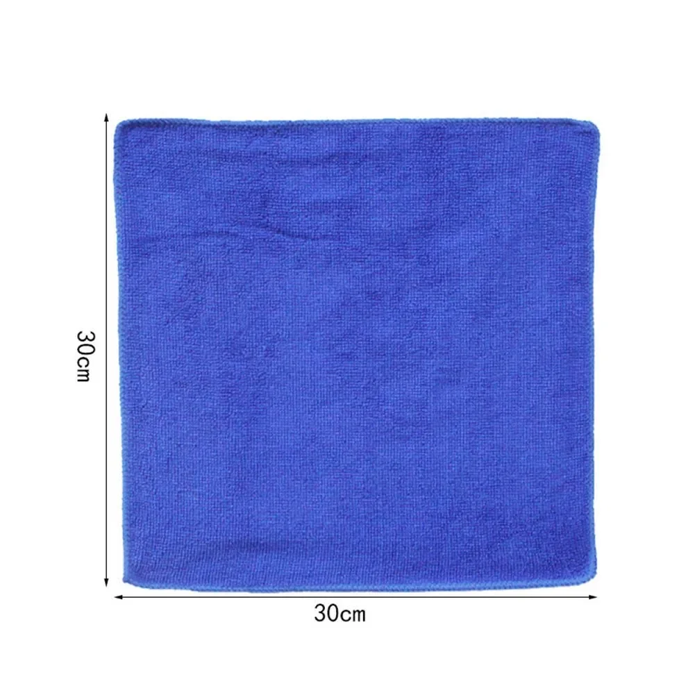 1pcs Car Microfiber Towel Car Wash Drying Cloth Wash For Home/Kitchen/Car Wash Detailing Polishing Cleaning Cloth 30x30CM