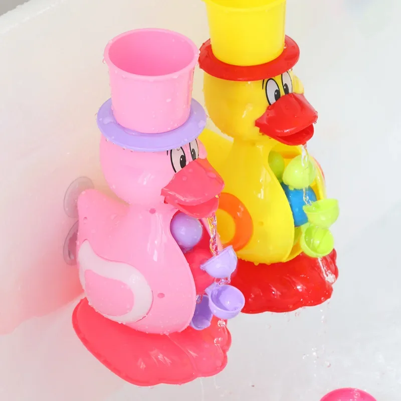 Summer Bath Toys Kids Swimming Animals Dolls Play Water Baby Bathing Cute Funny Children Bathroom Shower Bathtub Animals Toy