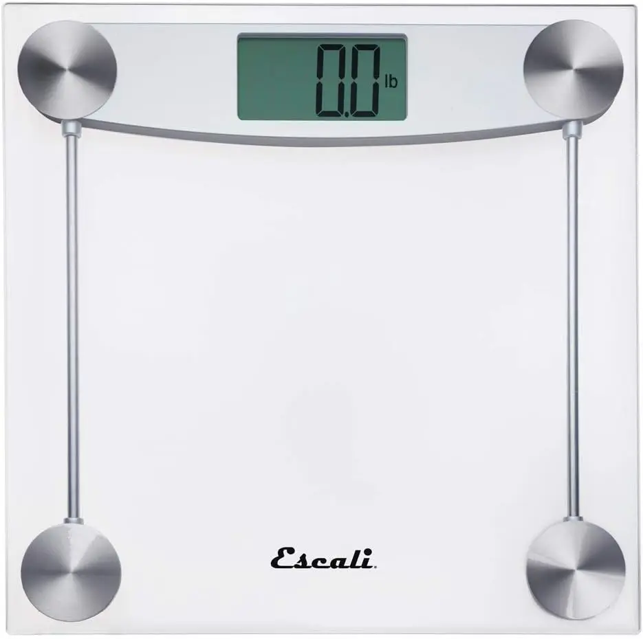 

Digital Glass Bathroom Scale, 400 lb Capacity, Battery Included, Clear Design for Accurate Weight Tracking
