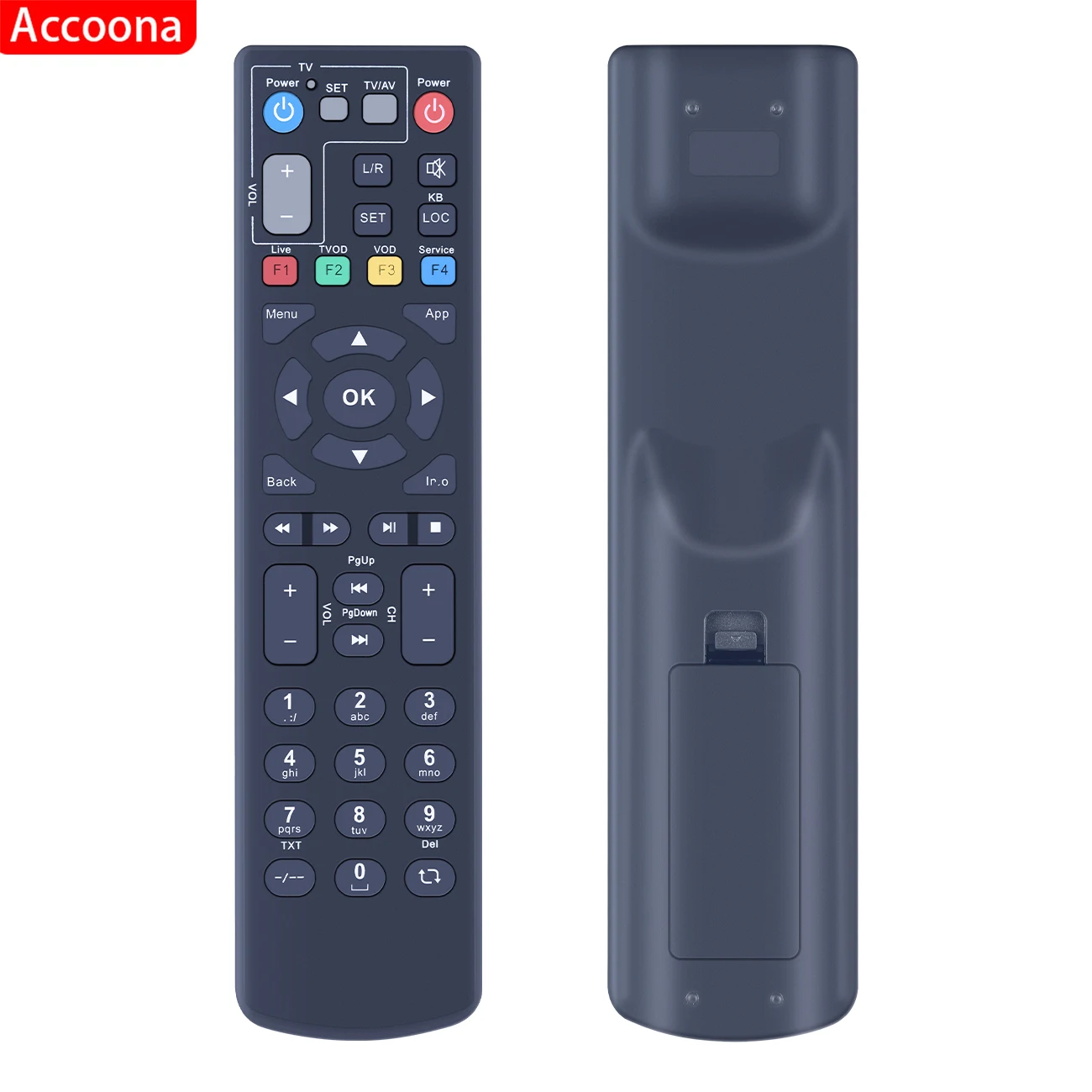 Mando a distancia para caja de TV, mando a distancia para STB ZTE B860H - B760H - B700V5 - ORI ZTE 4 XYX870-24